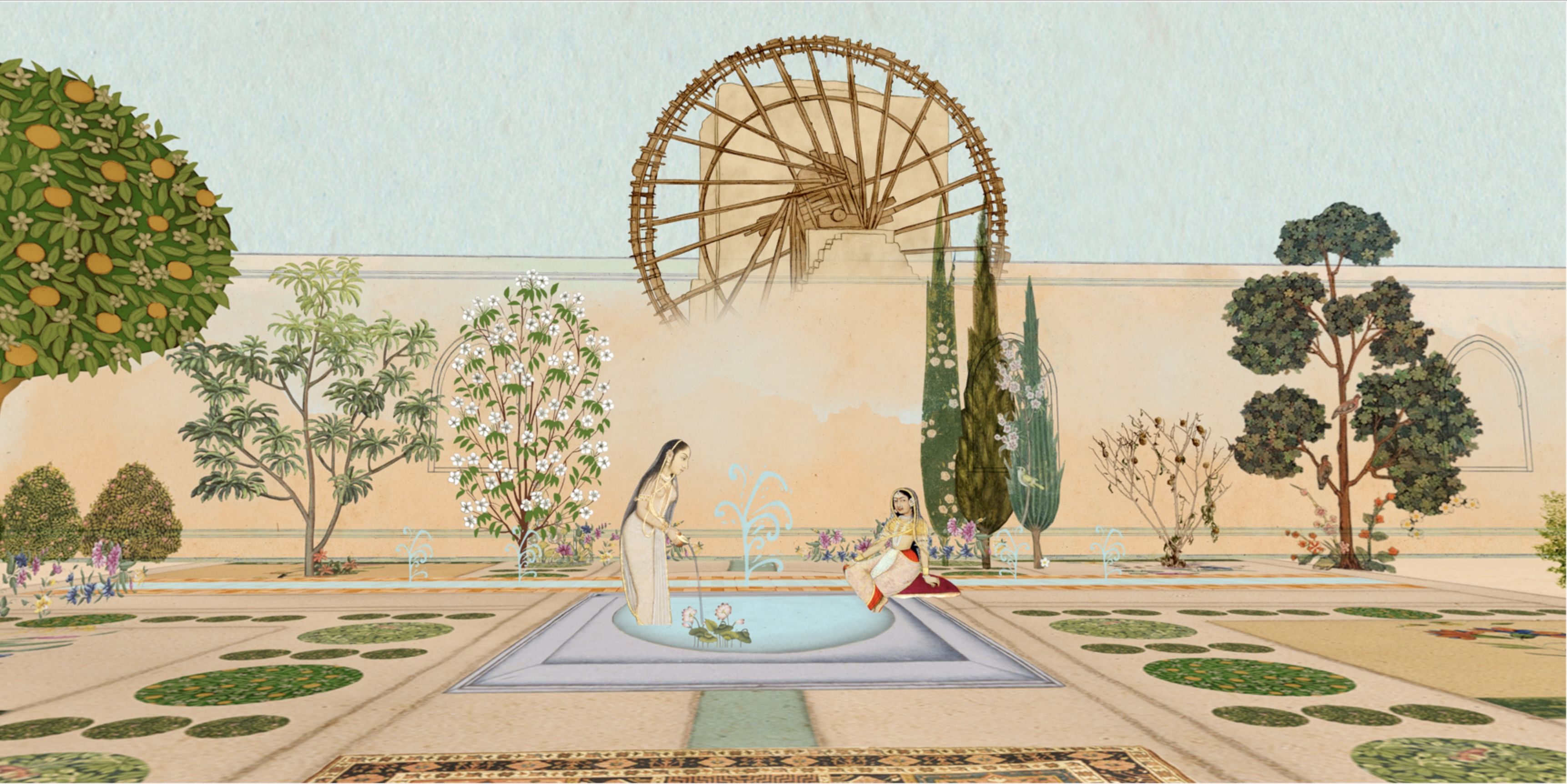 Gartenparadies - 360° Tour auf Islamic Art