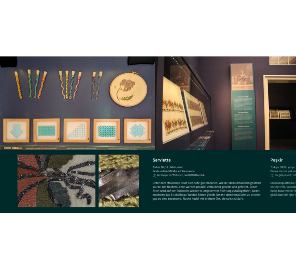 Osmanische Stickereien